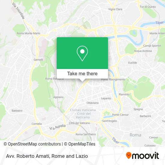Avv. Roberto Amati map