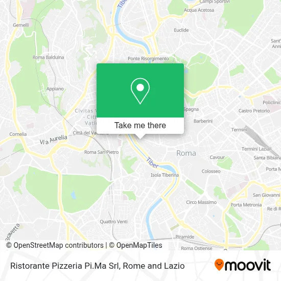 Ristorante Pizzeria Pi.Ma Srl map