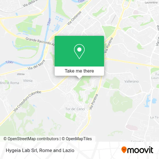 Hygeia Lab Srl map