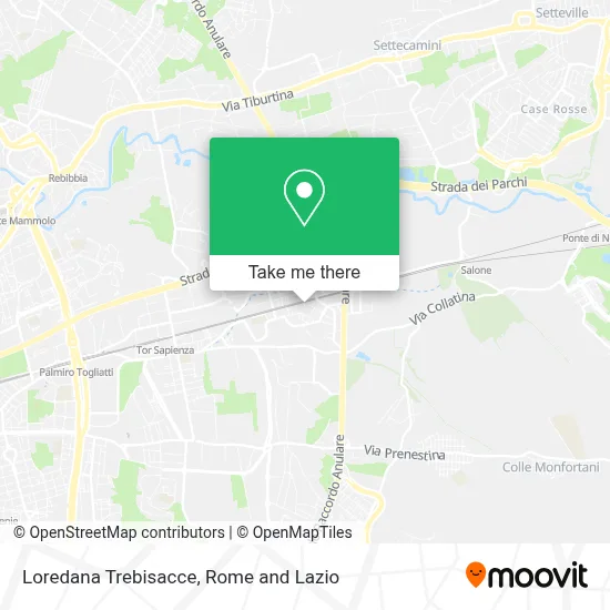 Loredana Trebisacce map