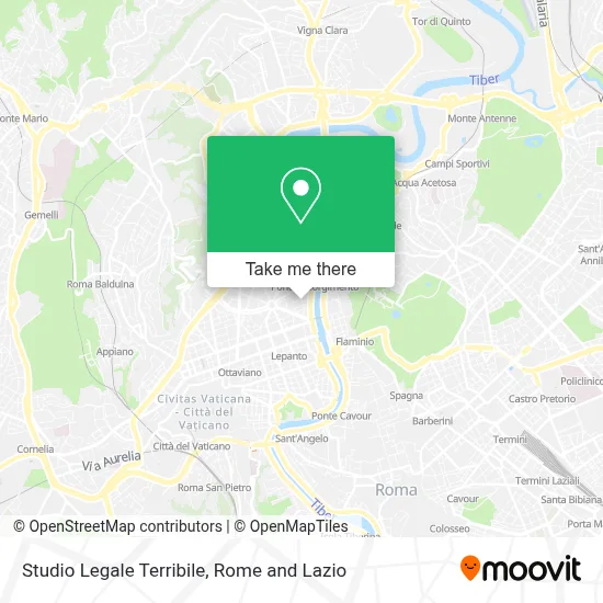 Studio Legale Terribile map