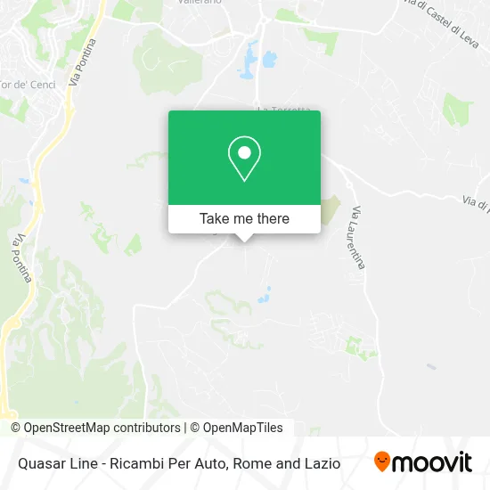 Quasar Line - Ricambi Per Auto map