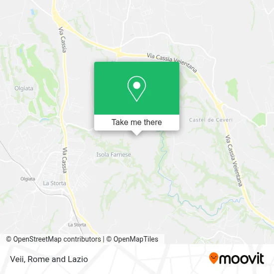 Veii map
