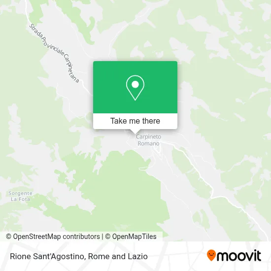 Rione Sant'Agostino map