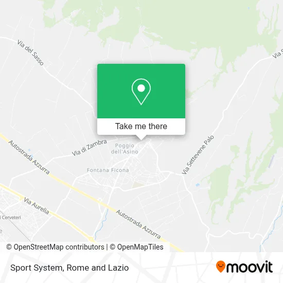Sport System map