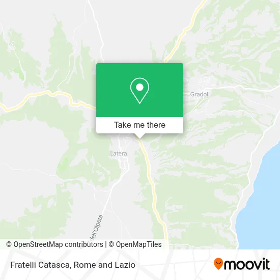 Fratelli Catasca map