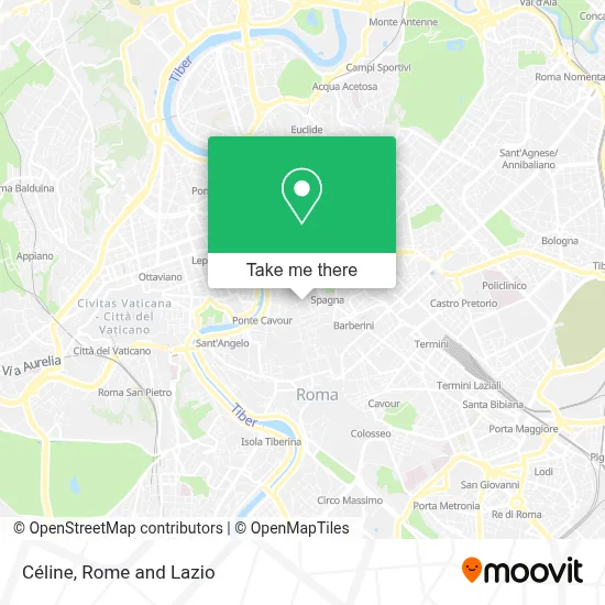 Céline map