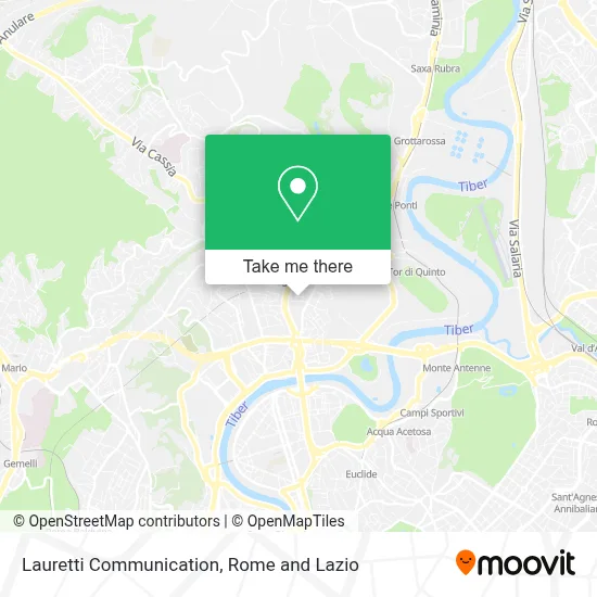 Lauretti Communication map