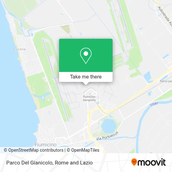 Parco Del Gianicolo map