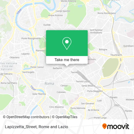 Lapizzetta_Street map