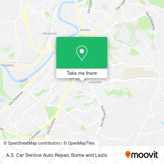 A.S. Car Service Auto Repair map