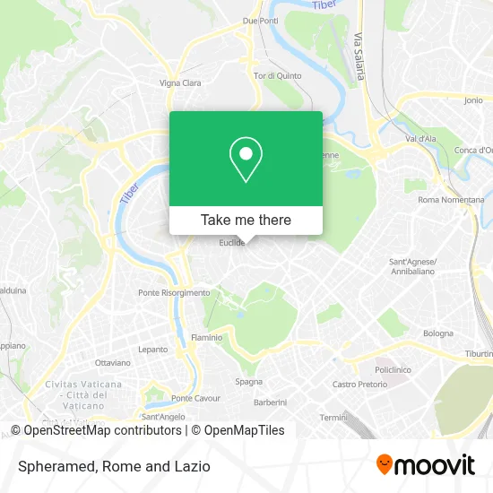Spheramed map