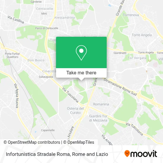 Infortunistica Stradale Roma map