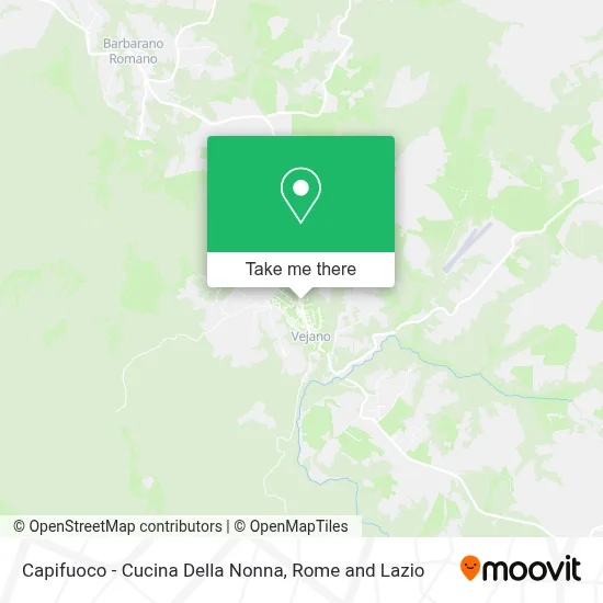 Capifuoco - Cucina Della Nonna map