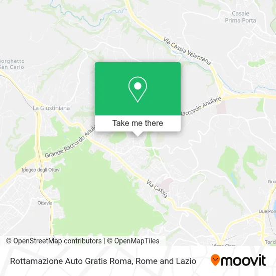 Rottamazione Auto Gratis Roma map