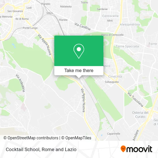 Cocktail School map