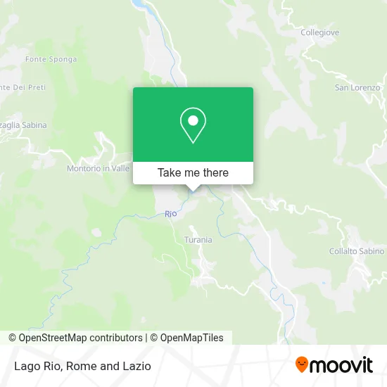 Lago Rio map