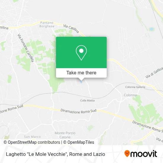 Laghetto "Le Mole Vecchie" map