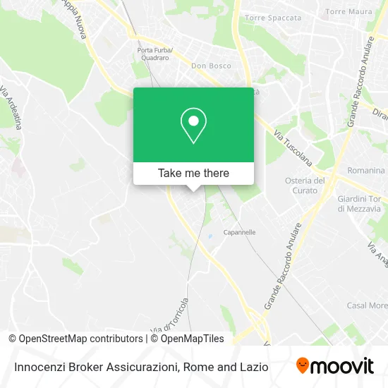 Innocenzi Broker Assicurazioni map