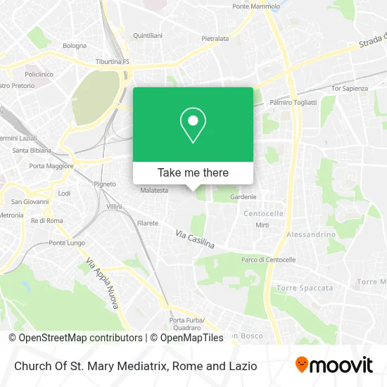 Church Of St. Mary Mediatrix map