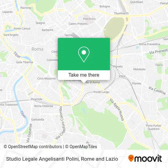 Studio Legale Angelisanti Polini map