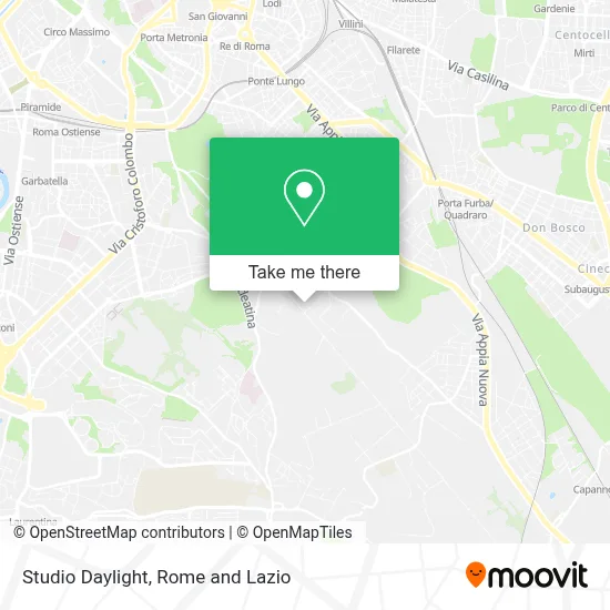 Studio Daylight map