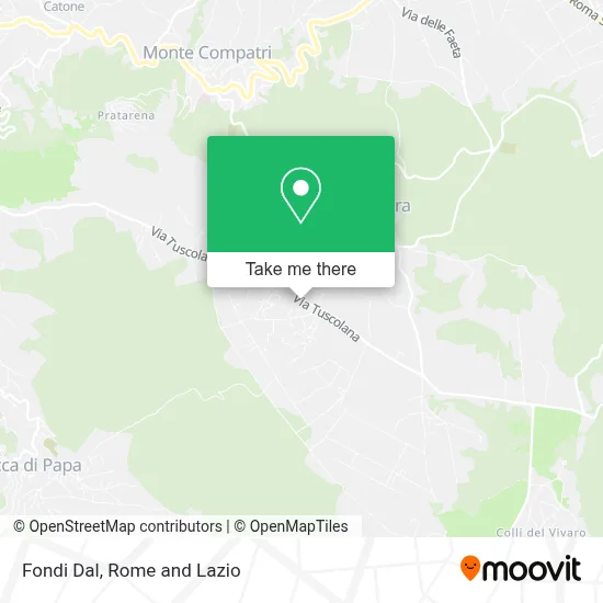 Fondi Dal map