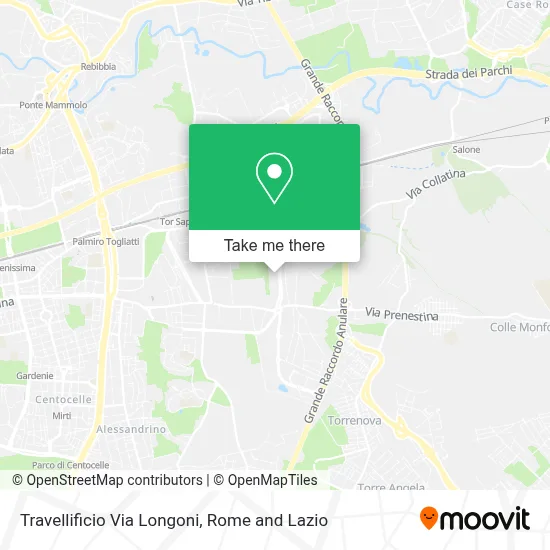 Travellificio Via Longoni map