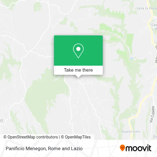 Panificio Menegon map