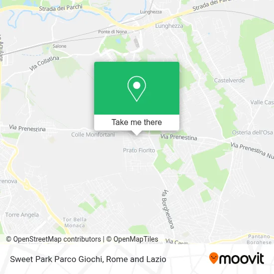 Sweet Park Parco Giochi map