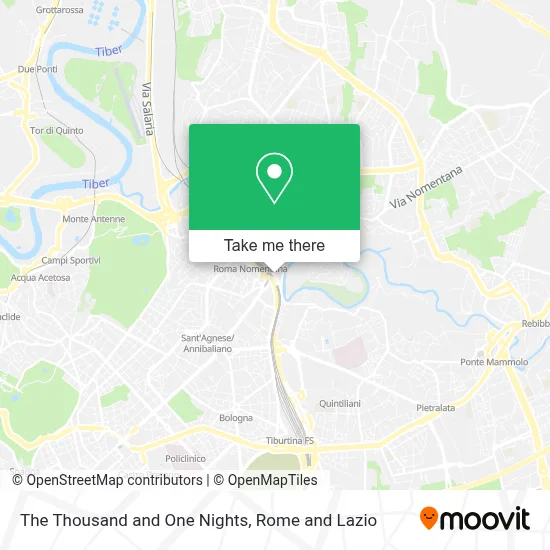 The Thousand and One Nights map