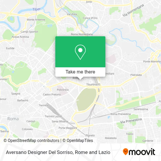 Aversano Designer Del Sorriso map