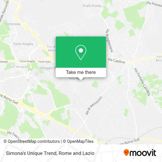 Simona's Unique Trend map