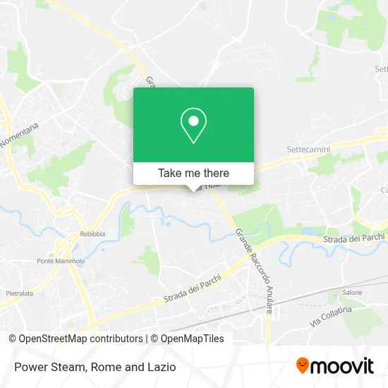 Power Steam map