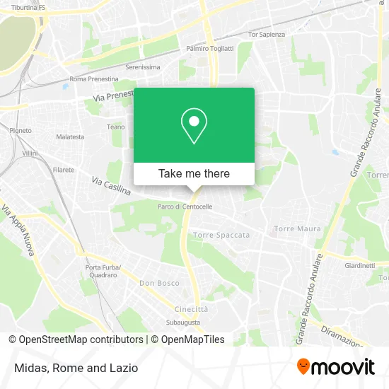Midas map