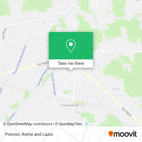 Previon map
