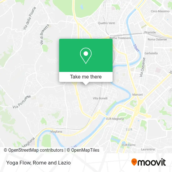 Yoga Flow map