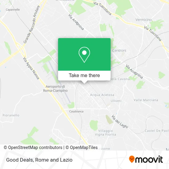 Good Deals map