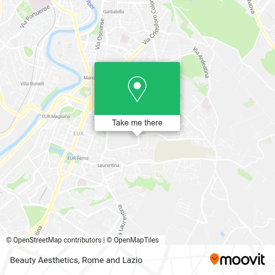 Beauty Aesthetics map