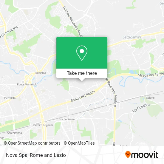 Nova Spa map
