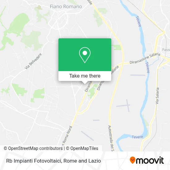 Rb Impianti Fotovoltaici map
