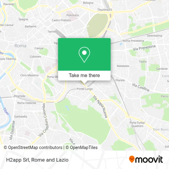 H2app Srl map