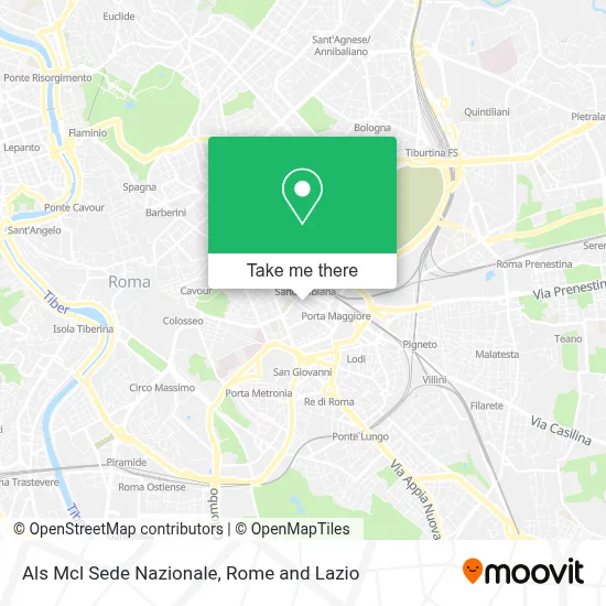Als Mcl Sede Nazionale map