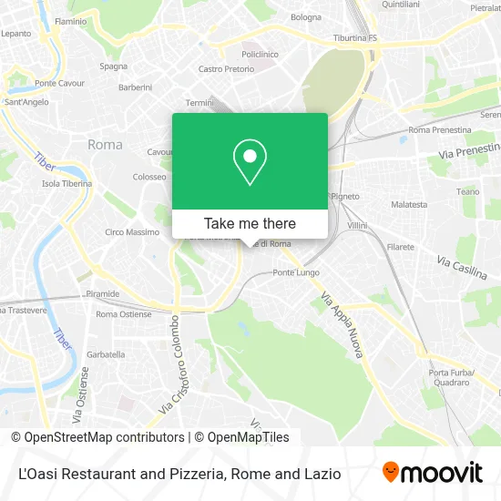 L'Oasi Restaurant and Pizzeria map