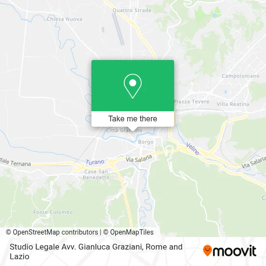Studio Legale Avv. Gianluca Graziani map