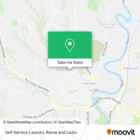Self-Service Laundry map