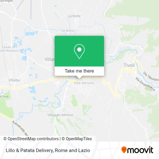 Lillo & Patata Delivery map