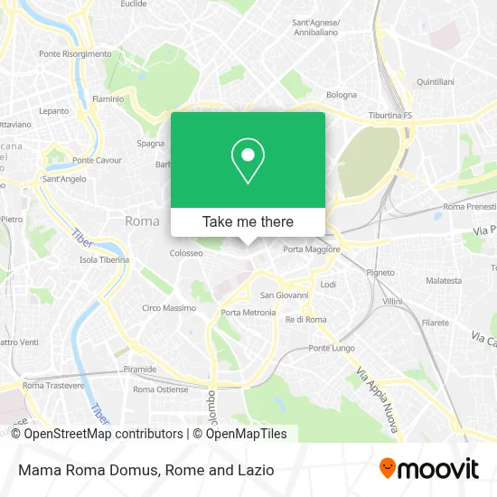 Mama Roma Domus map