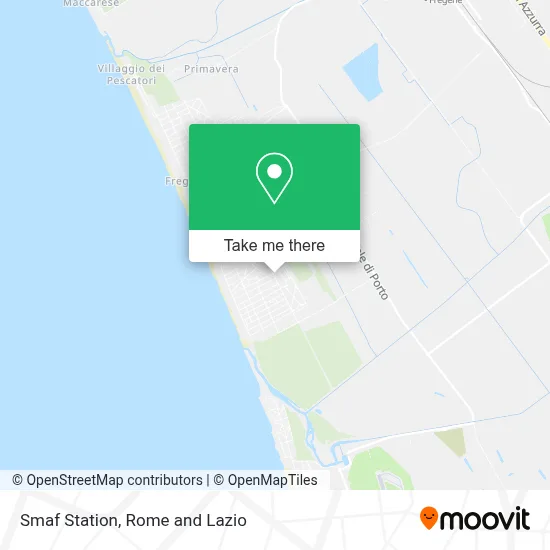 Smaf Station map
