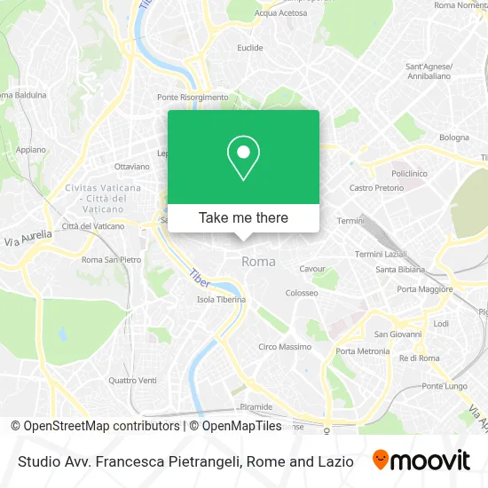 Studio Avv. Francesca Pietrangeli map